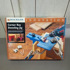 Rockler Corner Key Dowel Jig – Premium Doweling Jig For Decorative Mitered