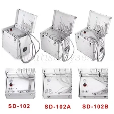 Portable Dental Unit Mobile Delivery Air Compressor Syringe Suction System 4H