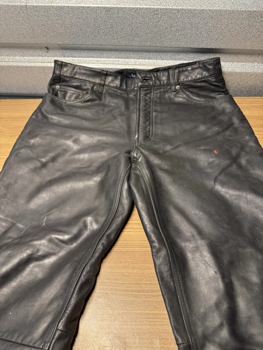 Leather Pants for Men with Vintage for sale | eBay