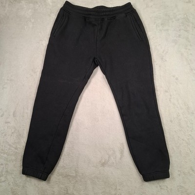 ARNE Joggers Mens Large Black Slim Fit Sweatpants Lounge Casual