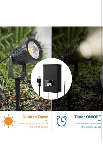 ZHENGXI Outdoor Low Voltage Landscape Transformers 120W Convert 120V AC - Picture 4 of 7