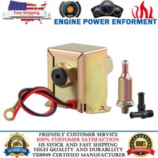 12v Universal Electric Fuel Pump Facet Style 4-7 Psi Low Pressure Gas Diesel 12v Universal Electric Fuel Pump Facet Style 4-7 Psi Low Pressure Gas Diesel
