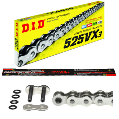 DID X-Ringkette CHROM NIET BMW F 900 XR ESA 2020-2021