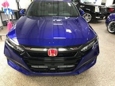 GENUINE STYLE 3PCS FRONT 75700TV8E01 REAR 75701TGHA01 RED EMBLEM ACCORD 2018+