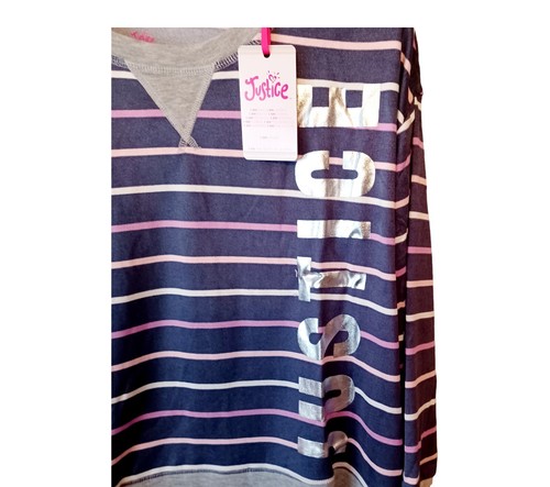 Justice Girls 3 Pc Hatchi Sleep Short Set w/Socks-12/14-Pajamas-Blue-Purple - Picture 3 of 6