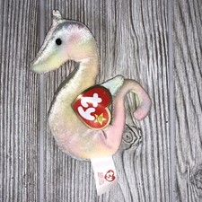 Rare Ty Teenie Beanie Baby Neon The Seahorse
