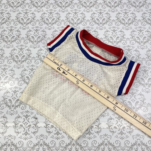Haustiere kleiner Hund weiß USA Basketball Trikot T-Shirt Sport atmungsaktiv M - Bild 7 von 11