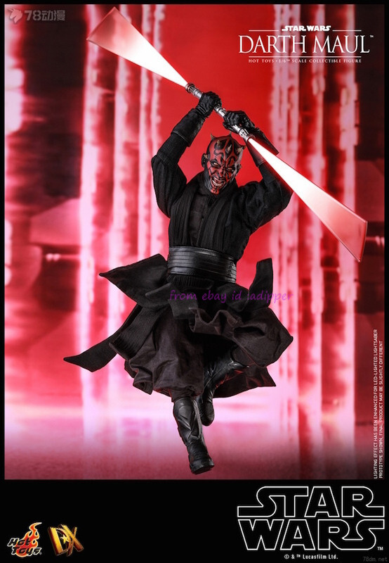 Star Wars Episode I Darth Maul フィギュア Hot Toys Dx16 1/6 Star Wars Episode I: The Phantom Menace Darth