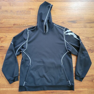 NIKE Kobe Bryant Mamba Hoodie Mens M Black Sweatshirt Dri-Fit