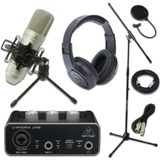 Uphoria UM2 TASCAM TM80 SR350 Essentials Bundle