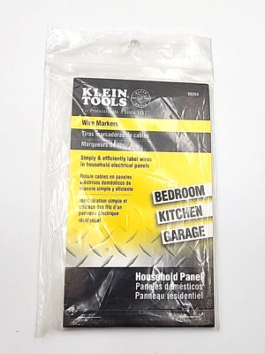 Klein Tools 56254 Wire Marker Book   Panel Directory   NEW