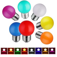 Bombilla LED Colorida 3W E27 Bombilla Globo Luz LED Lamparas Linterna G45 Hágalo Usted Mismo Lámpara