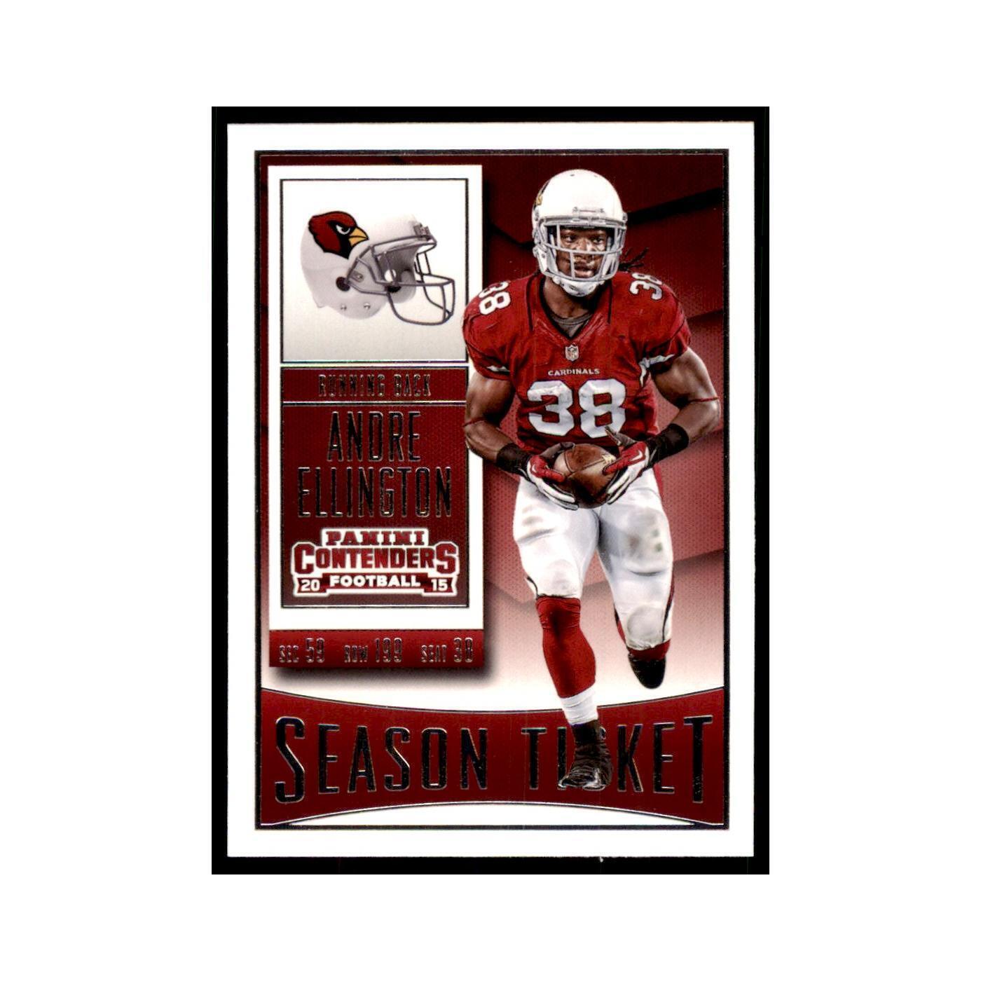 Andre Ellington 2015 Panini Contenders #14 Football Cards Football Card NM