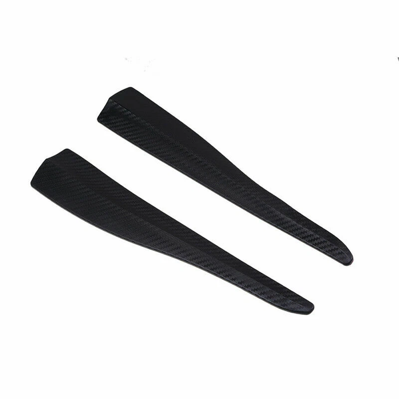 2PC Car Accessories Edge Guard Strip Scratch Protector Anti-collision Black Trim - Image 4 of 4