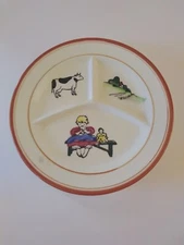 Vintage MARUHON WARE Japan Child's Dish