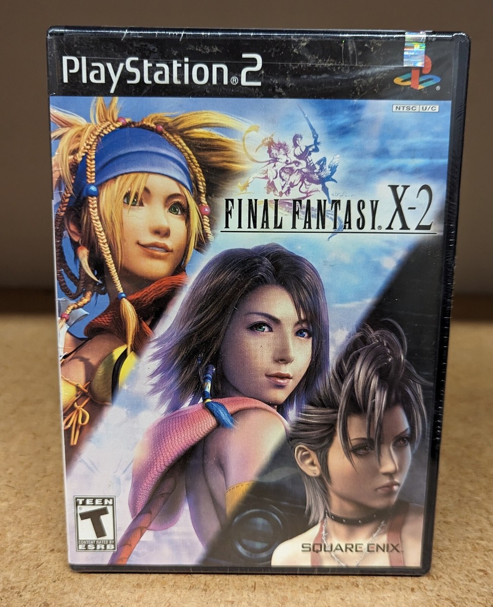 Final Fantasy X-2 PlayStation 2 PS2 Brand New Sealed Black Label