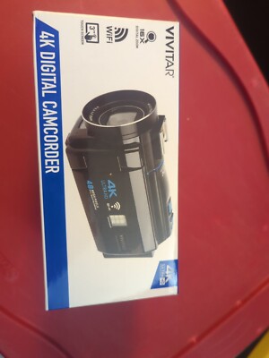 Vivitar - Digital Camcorder 4K NIB 3.0 Display