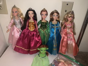 shrek princess dolls