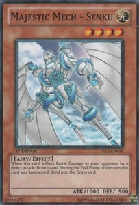 Majestic Mech - Senku - YS11-EN016 - Common - 1st Edition x3 - Lightly Played