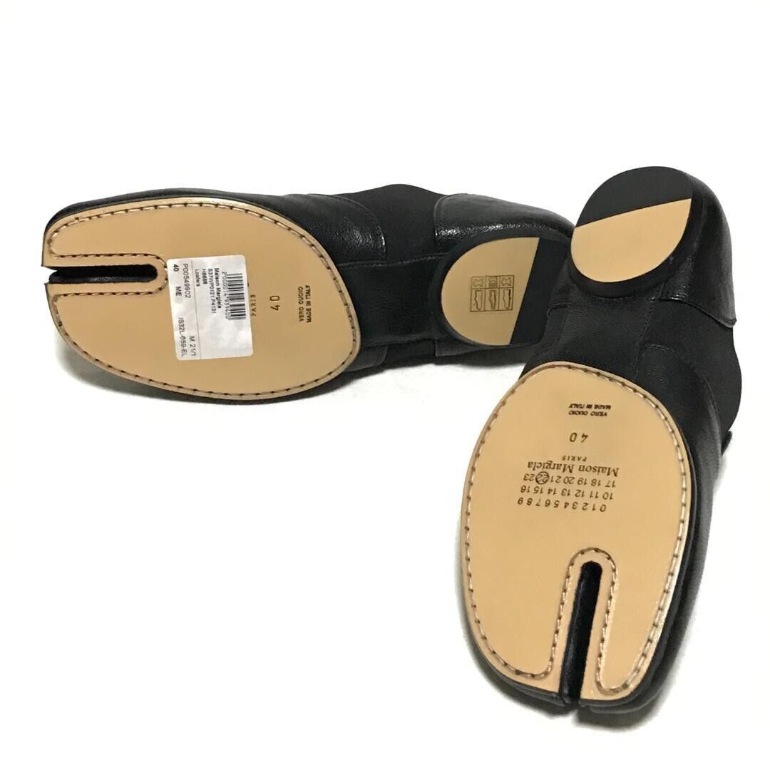 Maison Margiela Tabi Babouche Slip-On Black Size 40 New From Maison Margiela Tabi Babouche Slip-On Black Size 40 New From