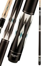 Viking Valhalla VA961 Pool Cue   Black/White 58" 2-Piece Stick w/Warranty