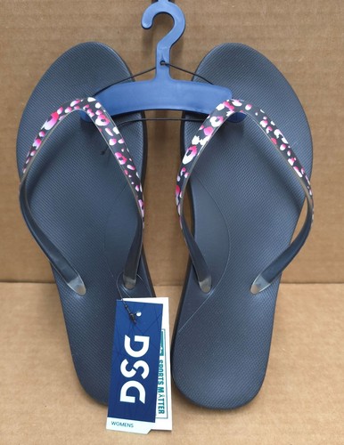DSG Direct Women's Flip Flop Slides Sandals Size 8