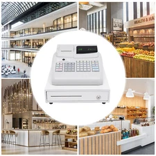 Electronic Cash Register Drawer Box LED Display For Restaurant POS Bills Coins