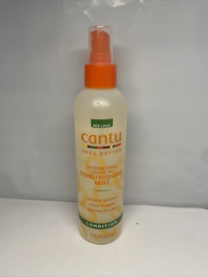 Cantu Leave-In Conditioning Mist with Pure Shea Butter, 8 fl oz