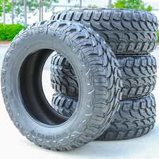 4 Tires Lt 33x12.50r18 118q Load E 10 Ply Red Dirt Road Rd-6 Mt Mt Mud