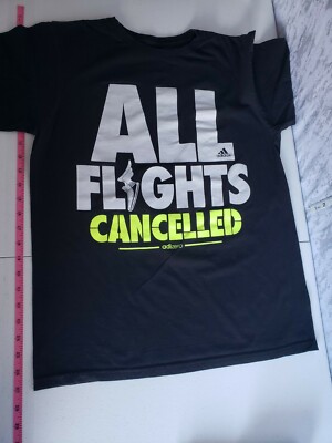 Adidas All Flight Cancelled Shirt Black Medium