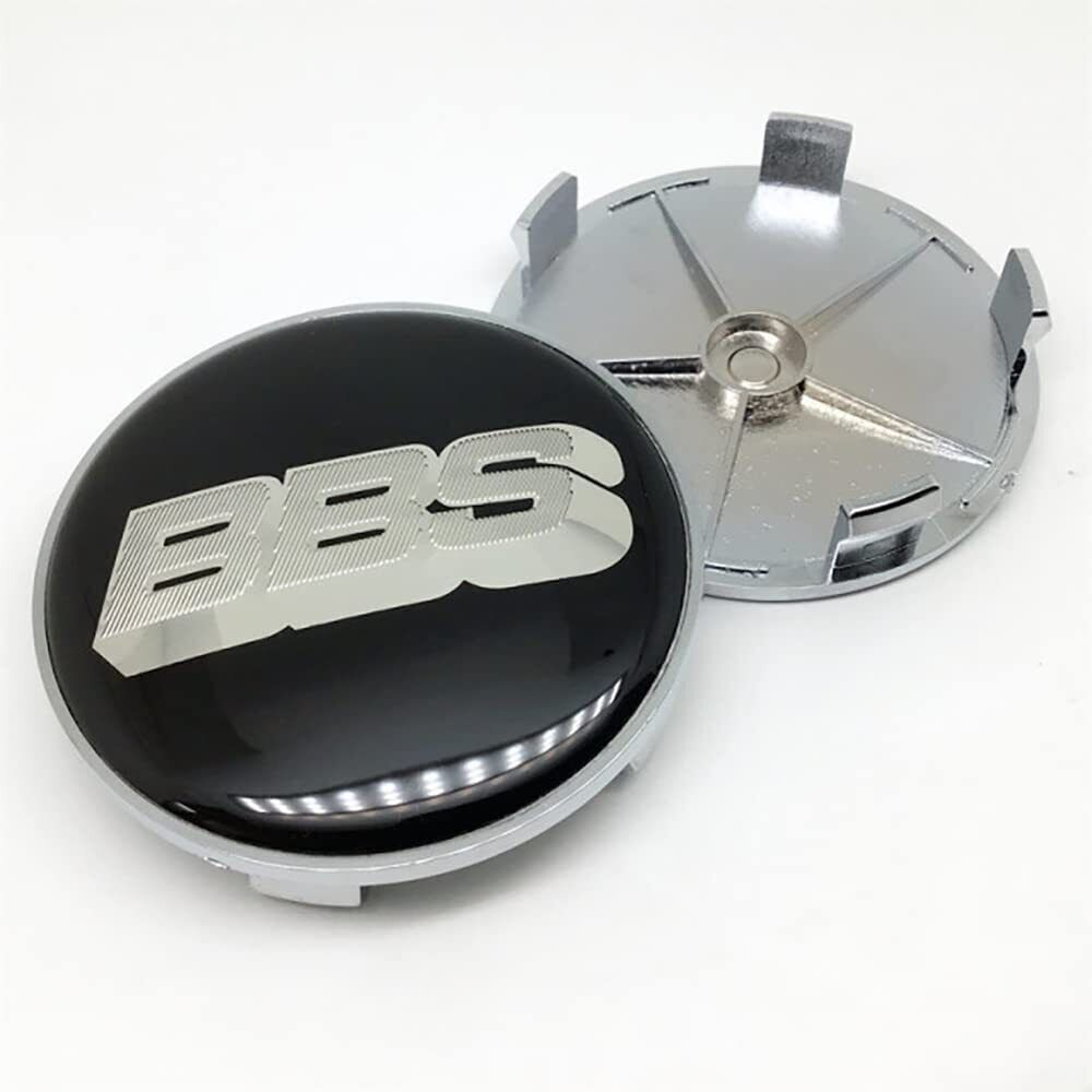 4x 68mm / 64mm BBS Nabendeckel Felgendeckel Radkappen
