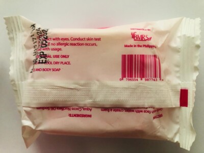 3 Soap BMRS Niacinamide with Glutathione Premium Whitening Soap 70g