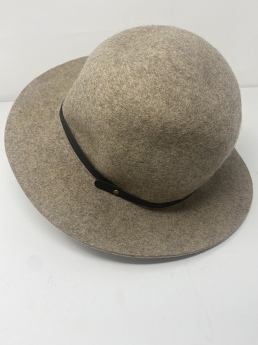 Banana Republic Felt Fedora Hat Cognac 
