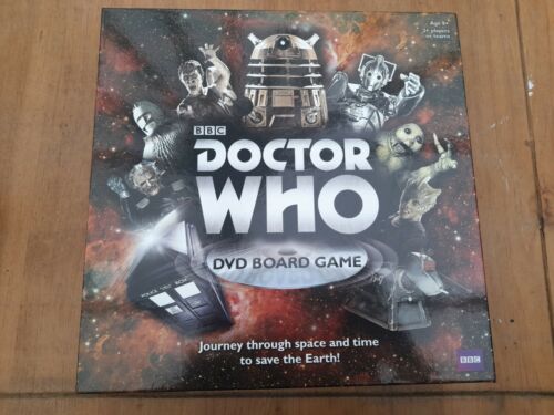 BBC Doctor Who DVD Family Board Game Party Christmas 8 Years Up 2-4 Players - Afbeelding 1 van 3