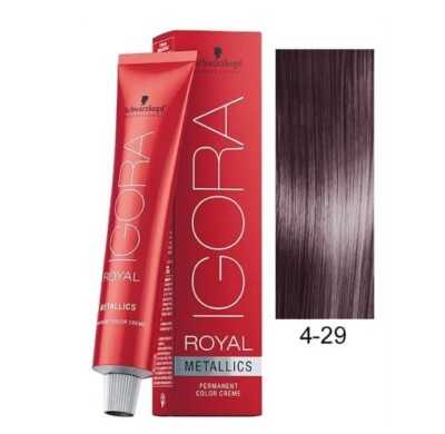 Schwarzkopf Igora Royal Metallics 4-29 Medium Brown Ash