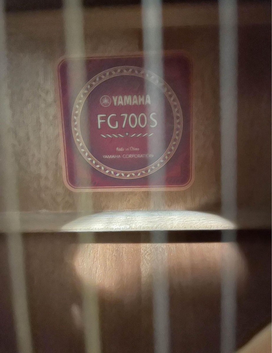 Yamaha FG700S Solid Top Acoustic Guitar | eBay