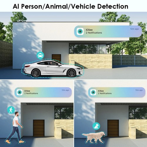 Dual Lens wide angle 180° Wifi IP Camera Cecurity Protection Ai Human Detect - Picture 18 of 22