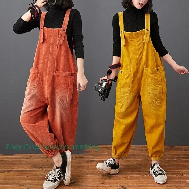Cute baggy store overalls