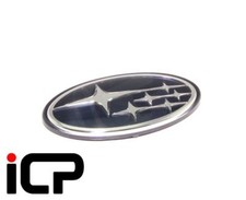 Genuine Blue Front 'Stars' Grille Badge Fits: Subaru Impreza 00-05 WRX STi RA