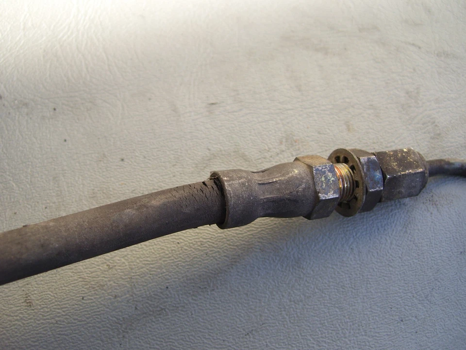 Manguera de freno hidráulica delantera izquierda/derecha original Jaguar xj8 2000 OEM Foto 3 de 4