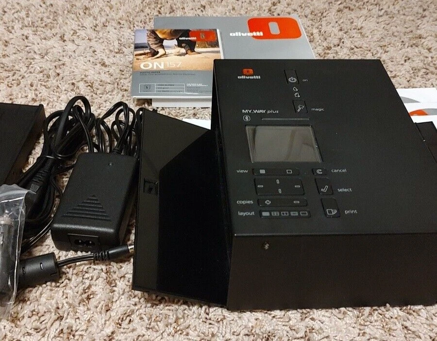 Olivetti My Way Plus Bluetooth Portable Photo Printer *READ* - Image 4 of 4