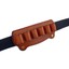 Bandoulière Porte-cartouches De Chasse En Cuir Orange - 12 Gauge - 6 Coups