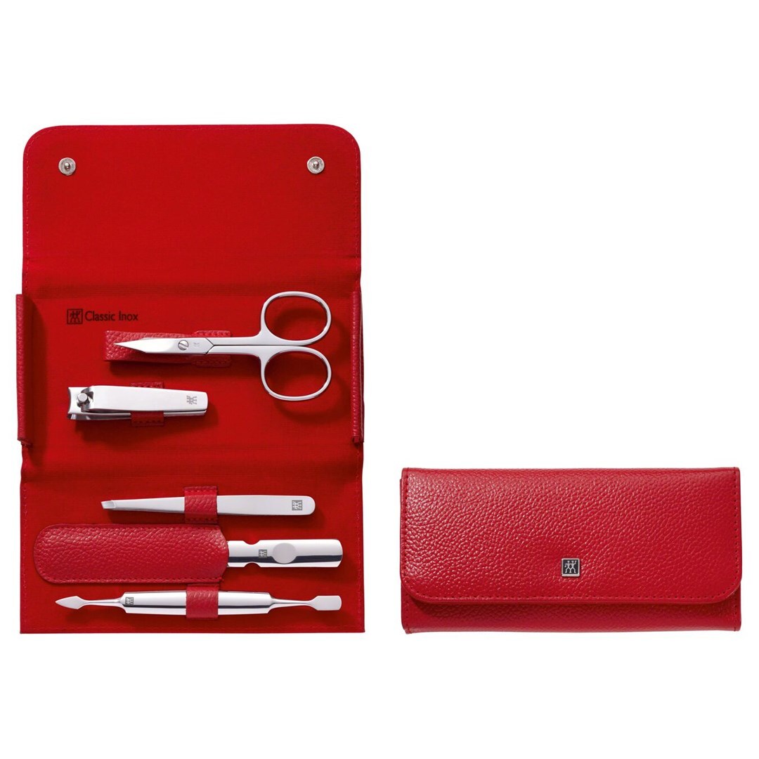 4009839320194 Набор для маникюра Zwilling на Райзегрессе 5-тейлиг Рот 97546-003-0 Нет 43790₽