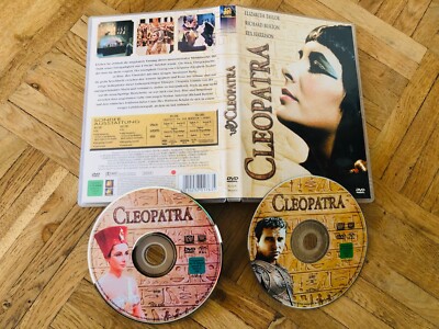 Cleopatra (Elizabeth Taylor) 2 DVDs Zustand sehr gut
