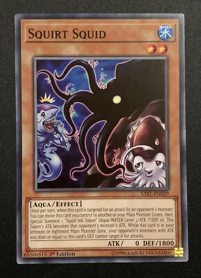 Squirt Squid - SAST-DE029 - Common - 1. Auflage - YuGiOh TCG