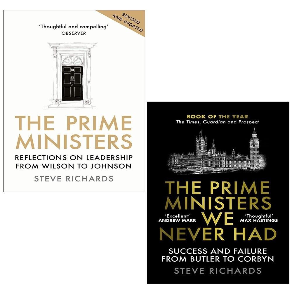 Prime Ministers Steve Richards Collection 2 Books Set We Never Had,Reflections - Image 3