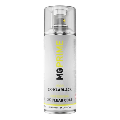 2K Acryl Klarlack Spraydose hochglänzend HS 400 ml Sprühdose Autolack
