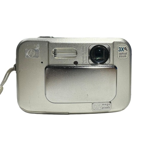 HP PhotoSmart FCLSD-0703 Silver Color LCD 7.2MP 3x - nur Kamera - Bild 1 von 5