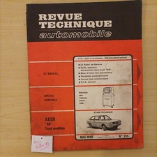 Revue technique Audi 80