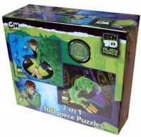 Ben 10 Alien Force 2 In 1 100 Piece Puzzle Ben 10 Alien Force 2 In 1 100 Piece Puzzle
